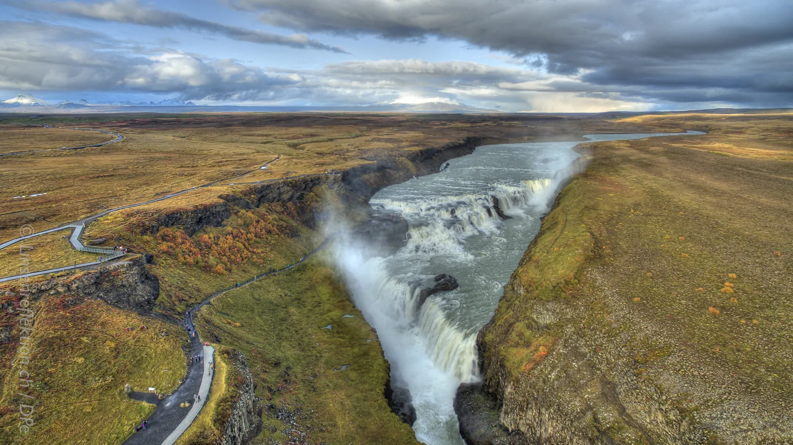 Von Reykjavík nach Gullfoss & Geysir im privaten Reisebus